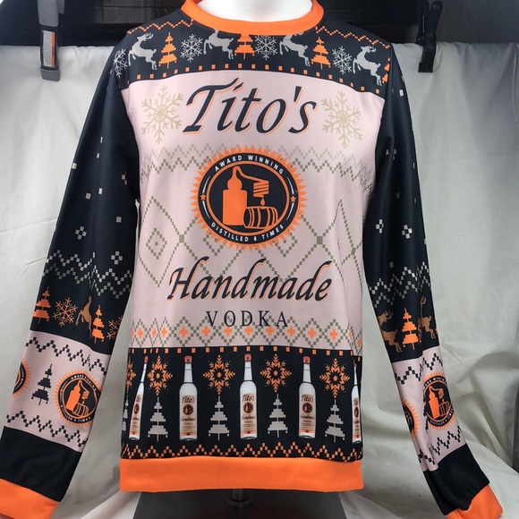 Other - Tito’s Holiday Fabulous Sweatshirt Size M